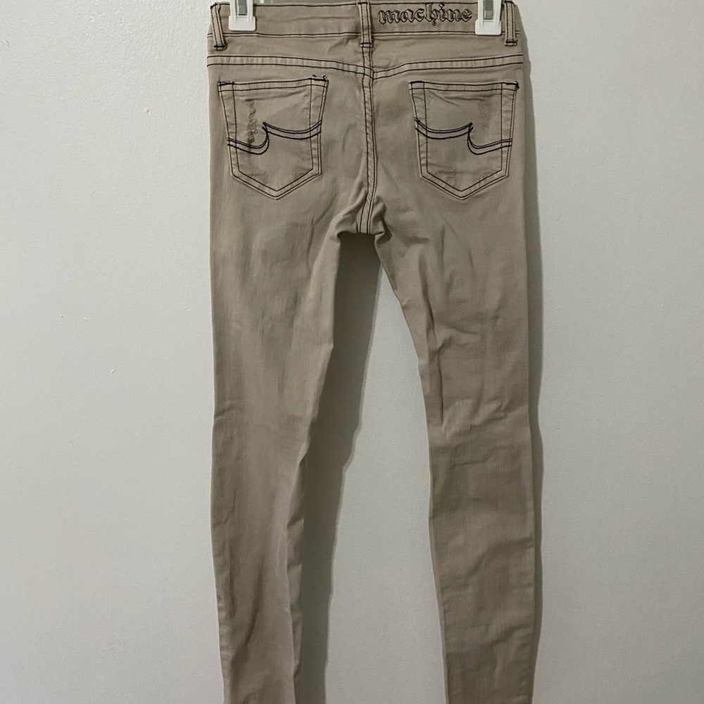 Machine Distressed Jeans - Picture 2 of 4